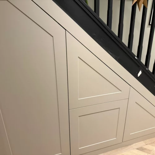 Bespoke fitted under stairs Cashmere - Timperley