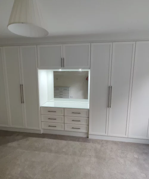 Bespoke fitted wardrobe White - Marple